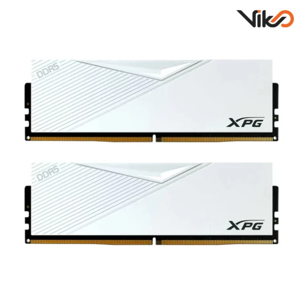 رم کامپیوتر DDR5 دو کاناله ای دیتا مدل XPG Lancer White (1)