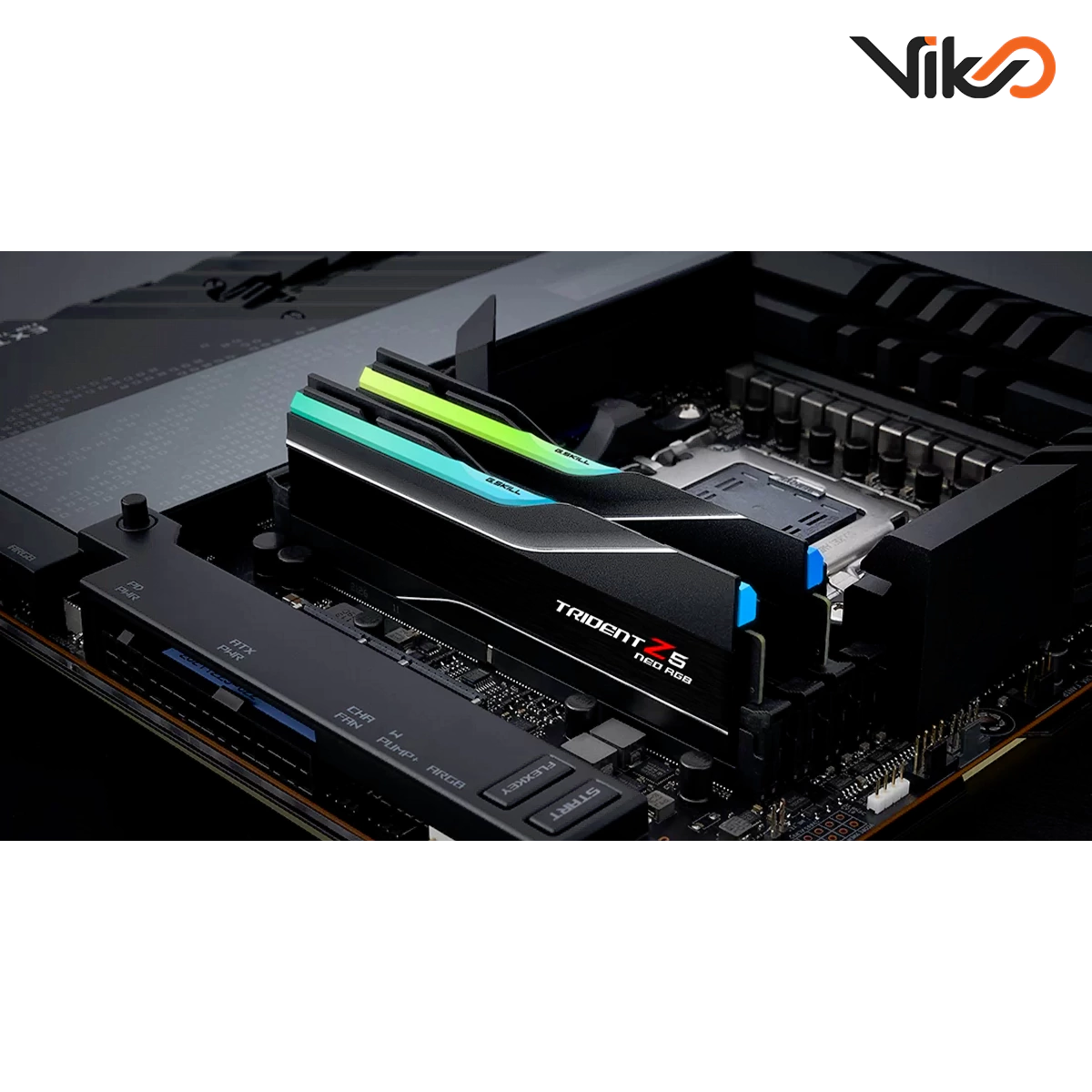 رم کامپیوتر DDR5 دو کاناله جی اسکیل مدل Trident Z5 Neo RGB EXPO (4)