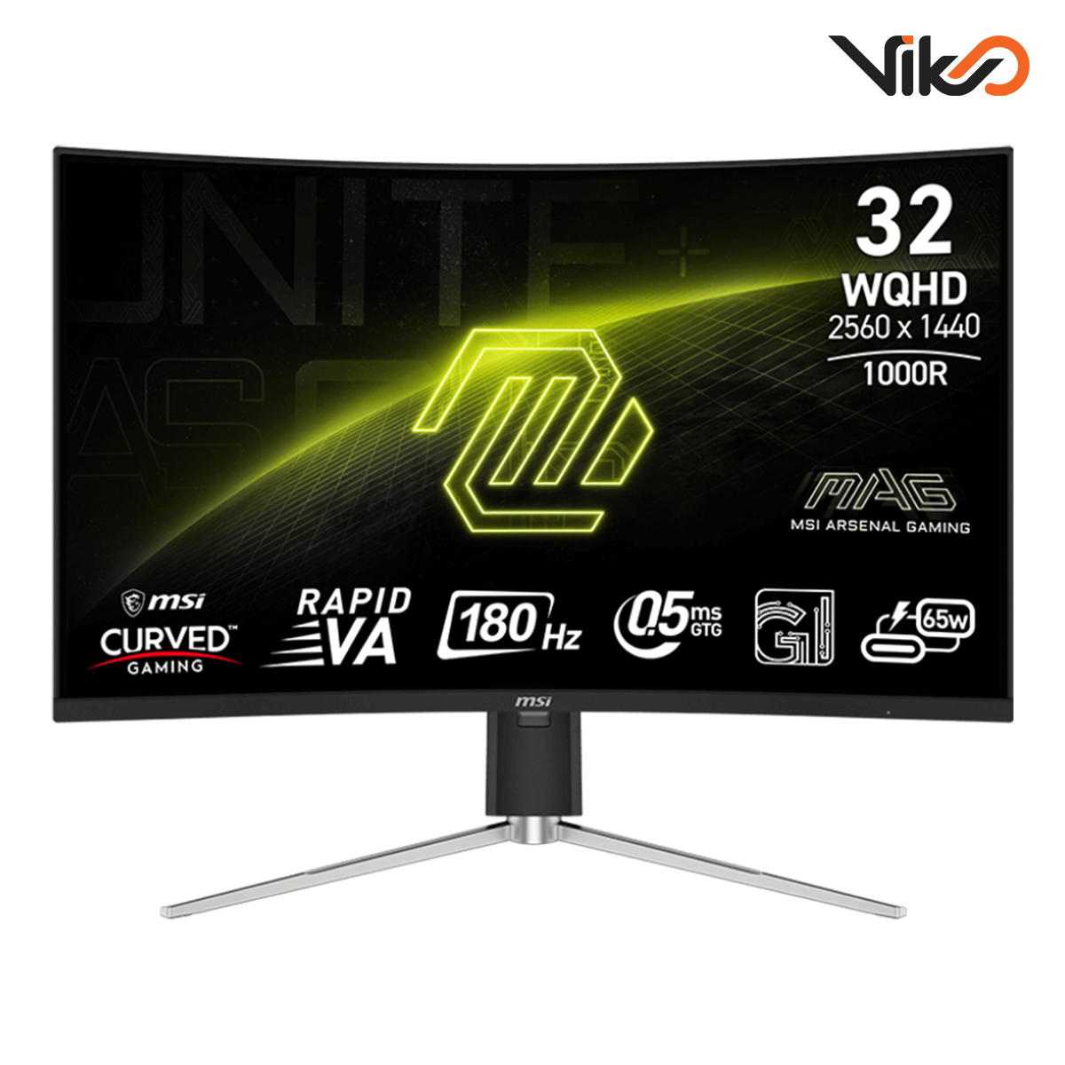 مانیتور 32 اینچ گیمینگ ام اس آی مدل MAG 325CQRF QD E2