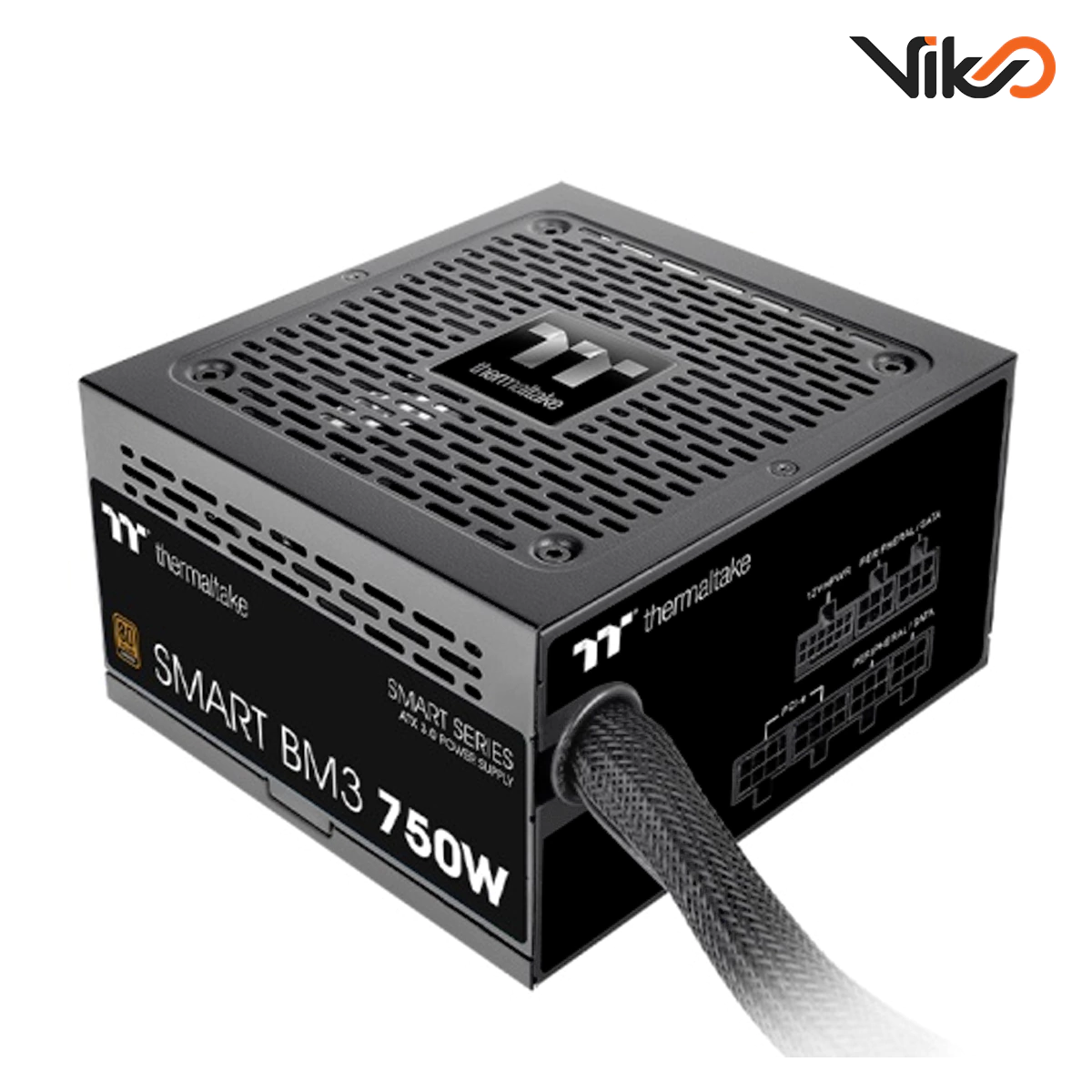 منبع تغذیه کامپیوتر ترمالتیک مدل Smart BM3 Bronze 750W (1)