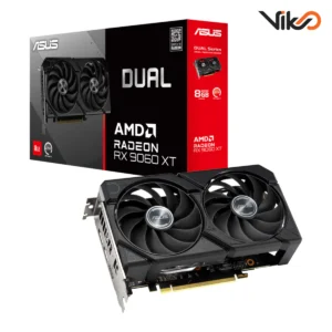 کارت گرافیک ایسوس مدل Dual Radeon RX 9060 XT 8GB GDDR6 OC