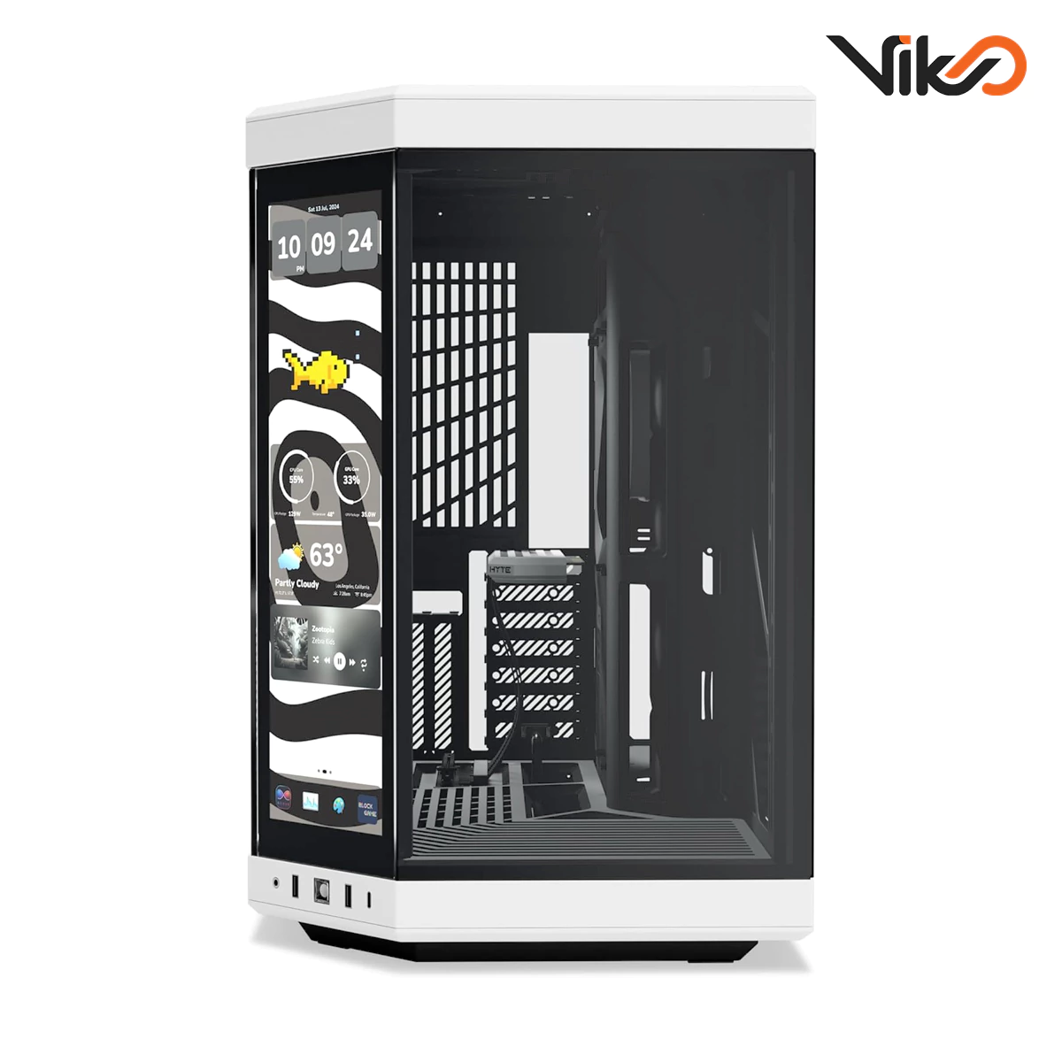 کیس هایت مدل Y70 Black White Panda به همراه نمایشگر Y70 Touch Infinite (2)