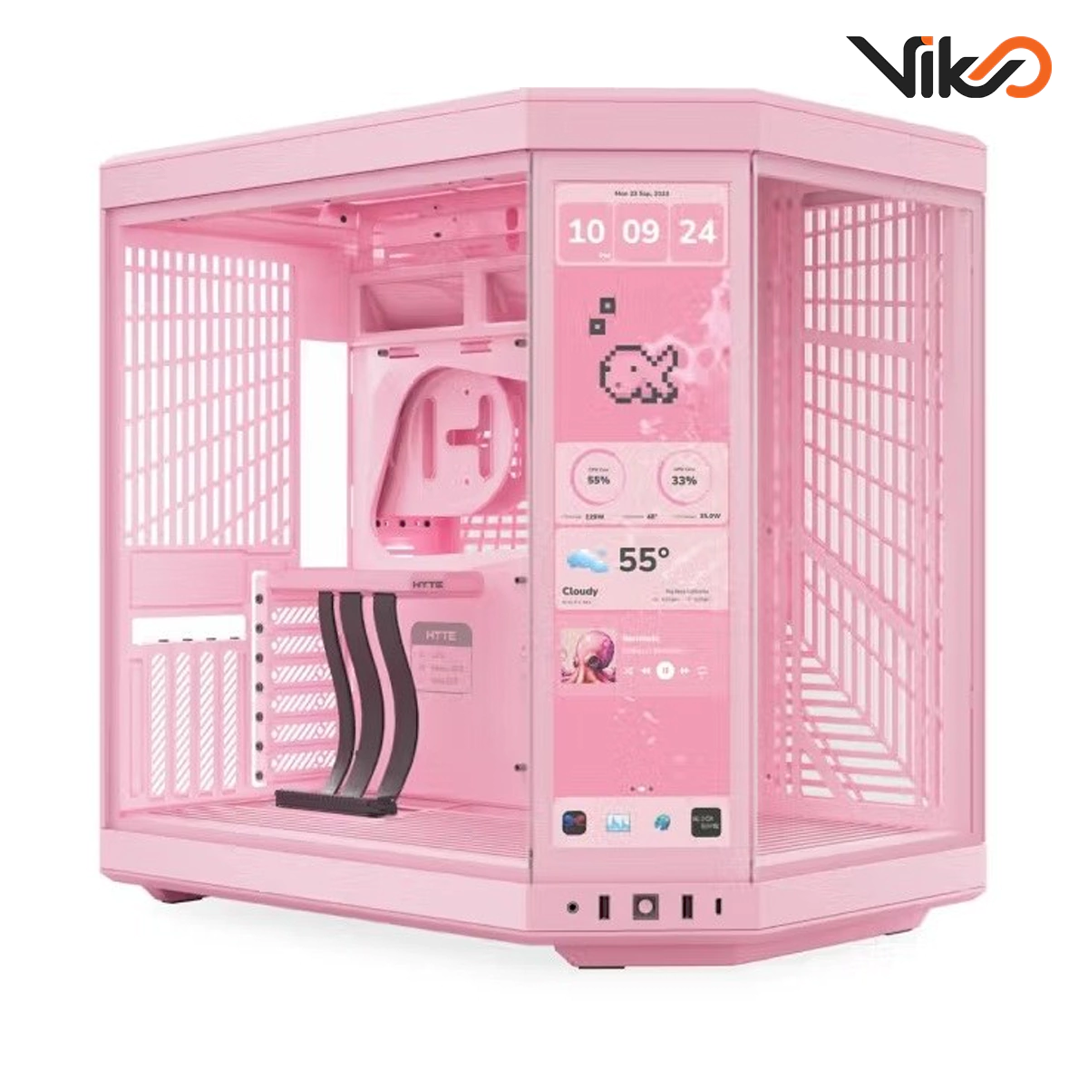 کیس هایت مدل Y70 Strawberry Milk به همراه نمایشگر Y70 Touch Infinite (1)