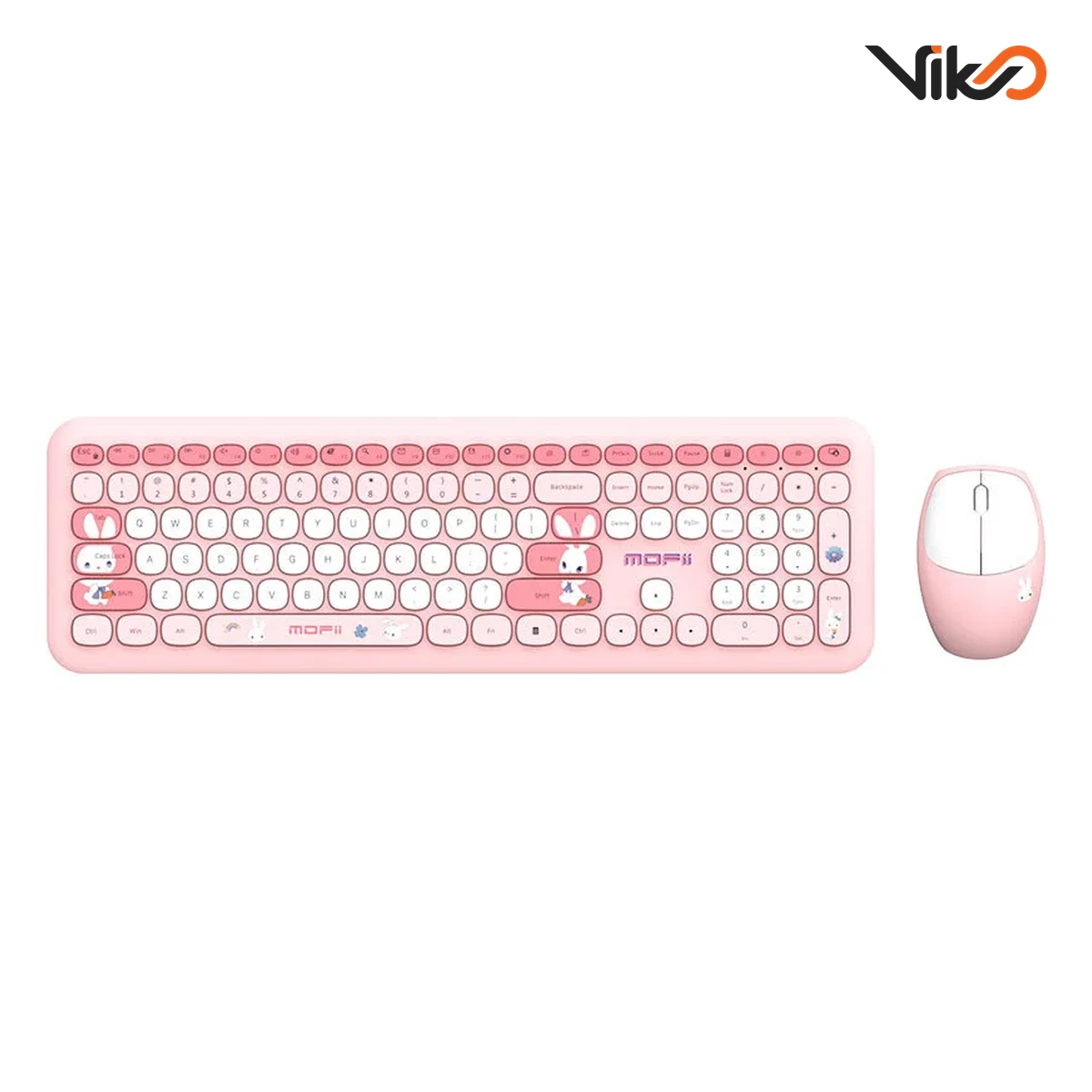 کیبورد و ماوس بی سیم مافی مدل 666Pro