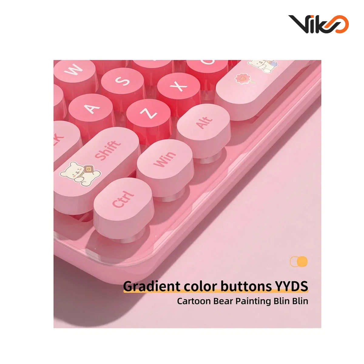 کیبورد و ماوس بی سیم مافی مدل Baby Bear