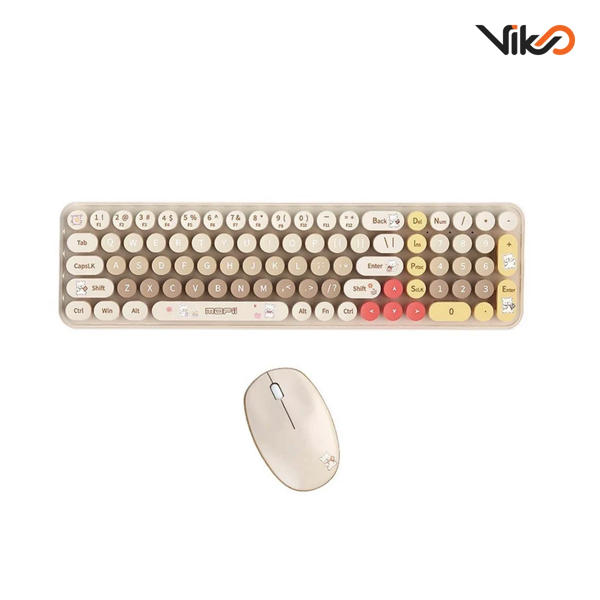 کیبورد و ماوس بی سیم مافی مدل Baby Bear