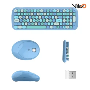 کیبورد و ماوس بی سیم مافی مدل Candy XR