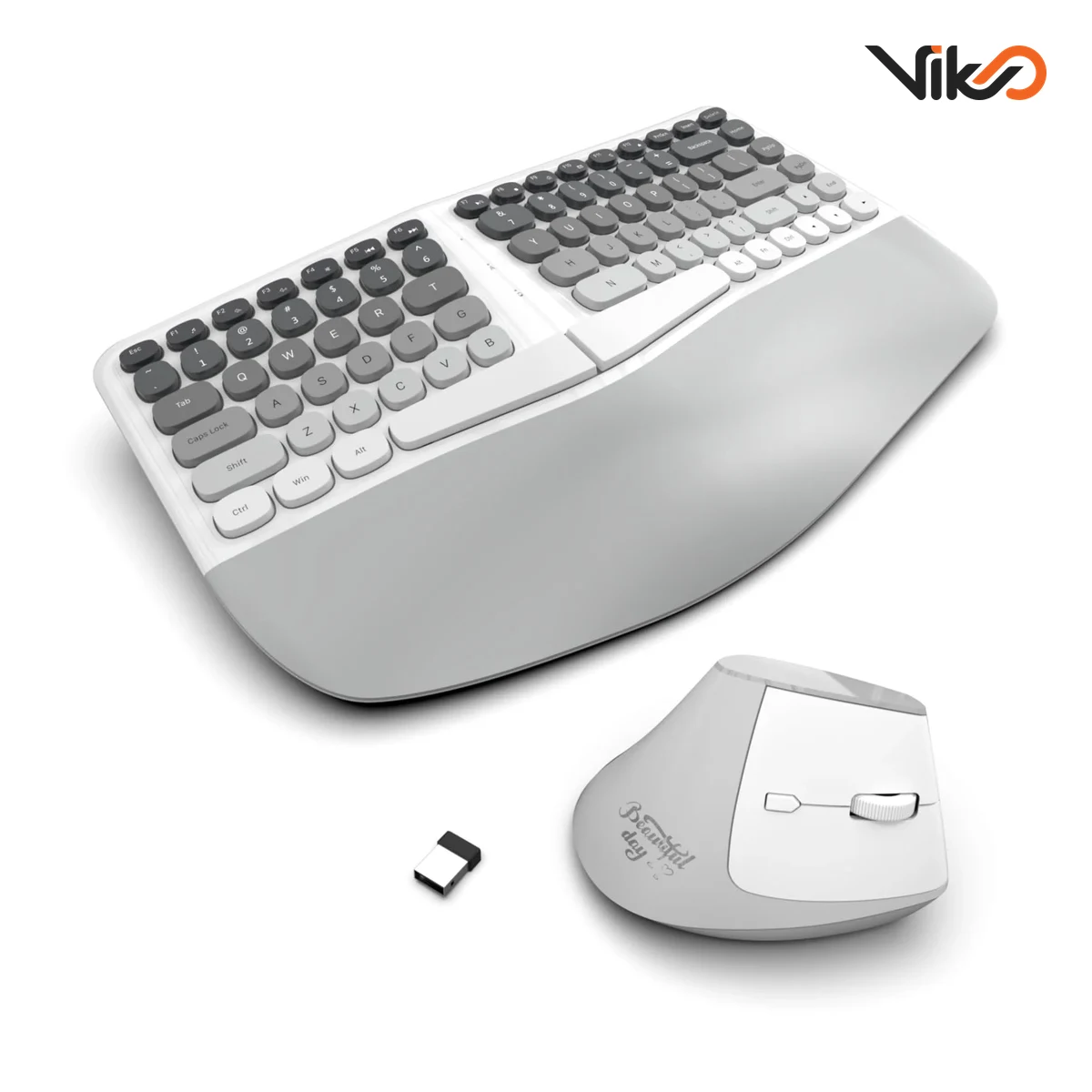 کیبورد و ماوس بی سیم مافی مدل BOMI