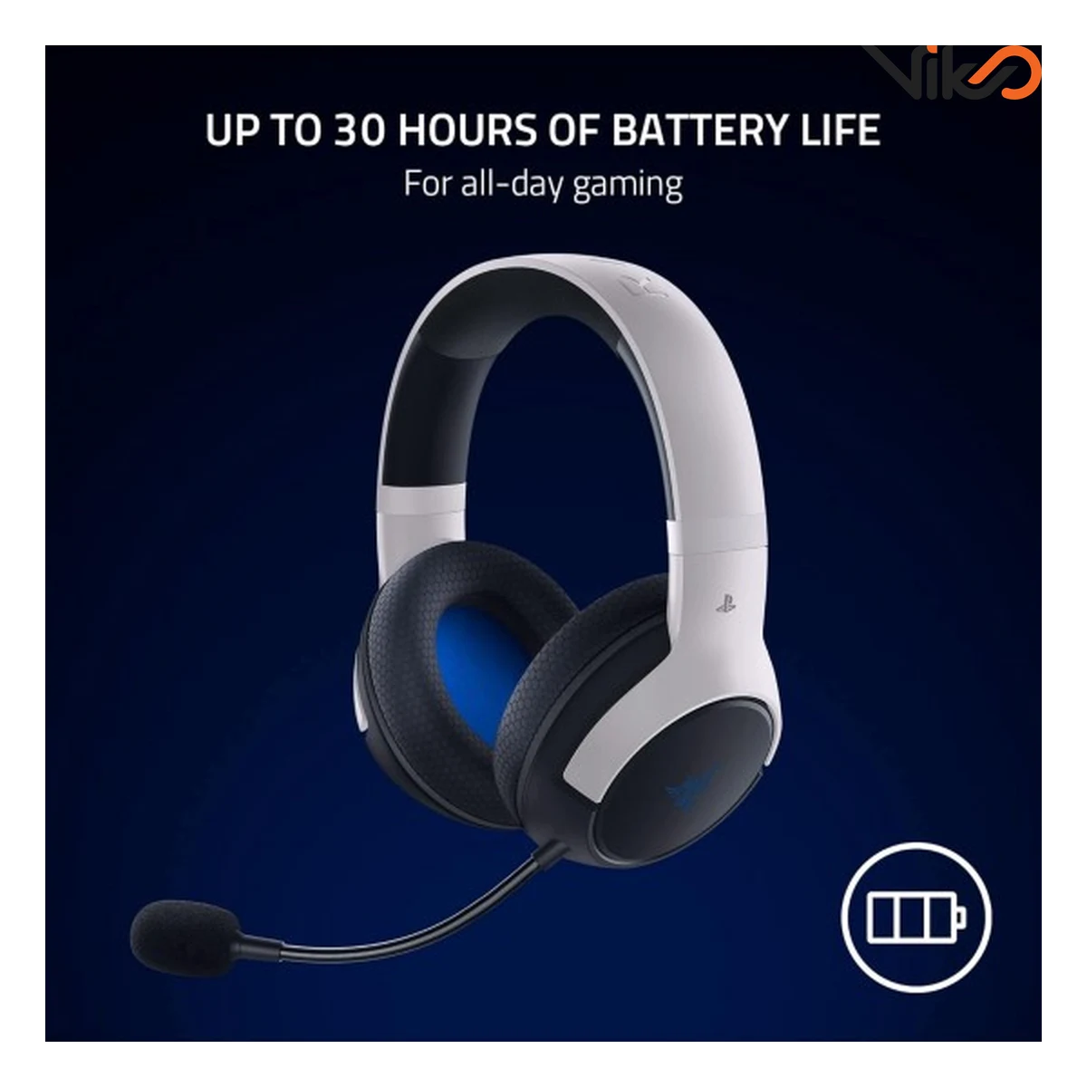 هدست ریزر بی سیم مدل Kaira hyperspeed PS