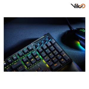 کیبورد ریزر مدل BlackWidow V4 Green Switch