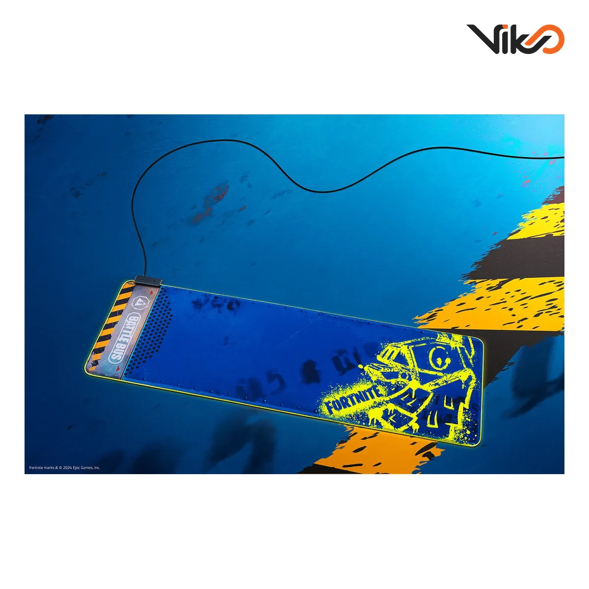 پد ماوس ریزر مدل Goliathus Extended Chroma Fortnite Edition