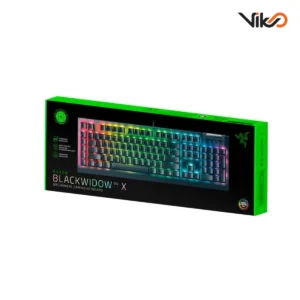کیبورد ریزر مدل BlackWidow V4 Green Switch