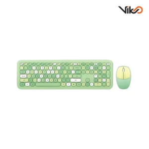 کیبورد و ماوس بی سیم مافی مدل 666 Colorful