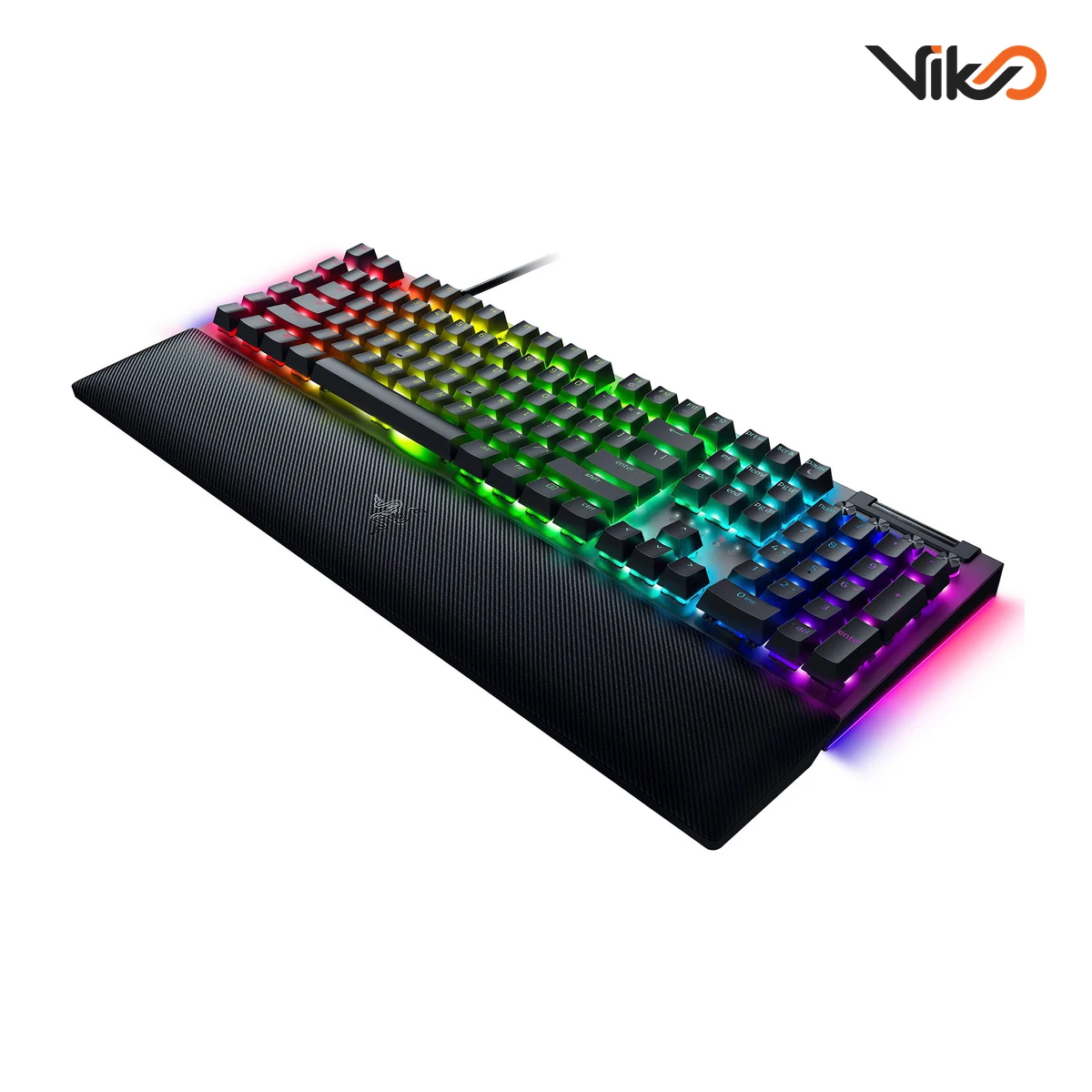 کیبورد ریزر مدل BlackWidow V4 Green Switch