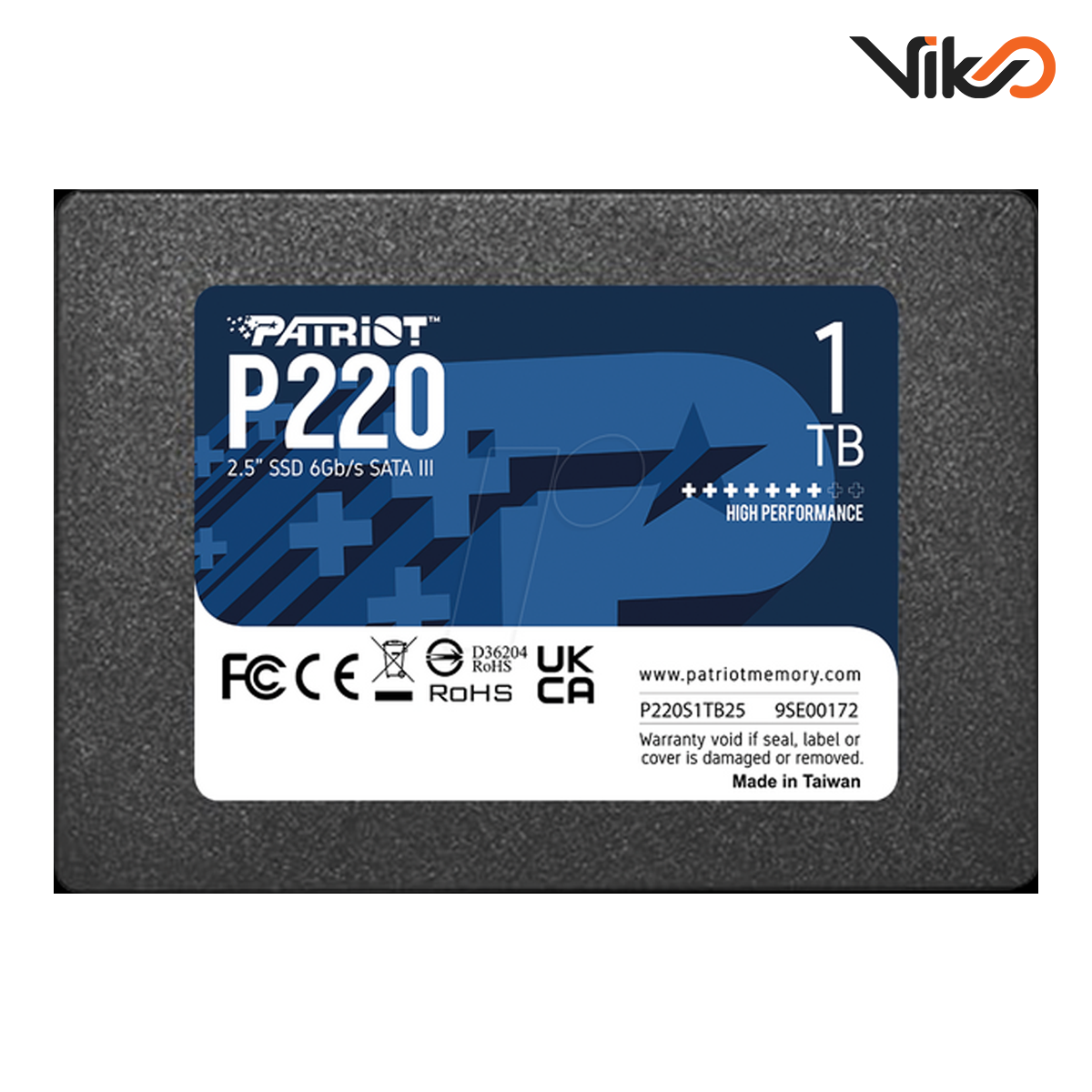 اس اس دی اینترنال پاتریوت مدل P220 ظرفیت 1 ترابایت