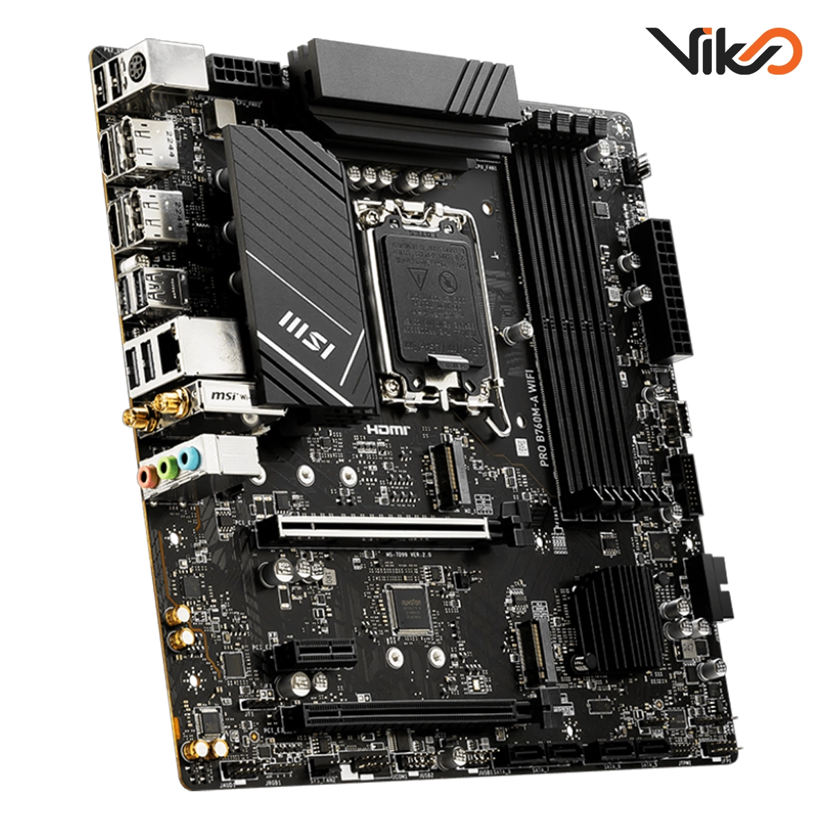 مادربرد ام اس آی مدل PRO B760M-A WIFI