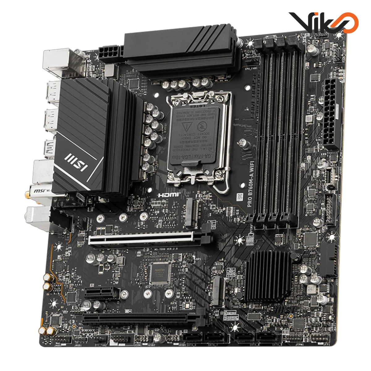 مادربرد ام اس آی مدل PRO B760M-A WIFI