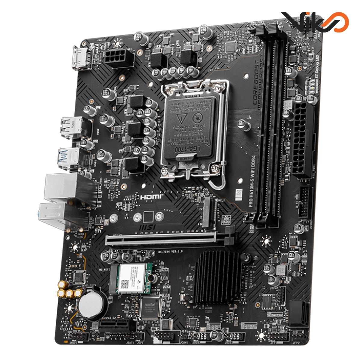 مادربرد ام اس آی مدل PRO H610M-S WIFI DDR4