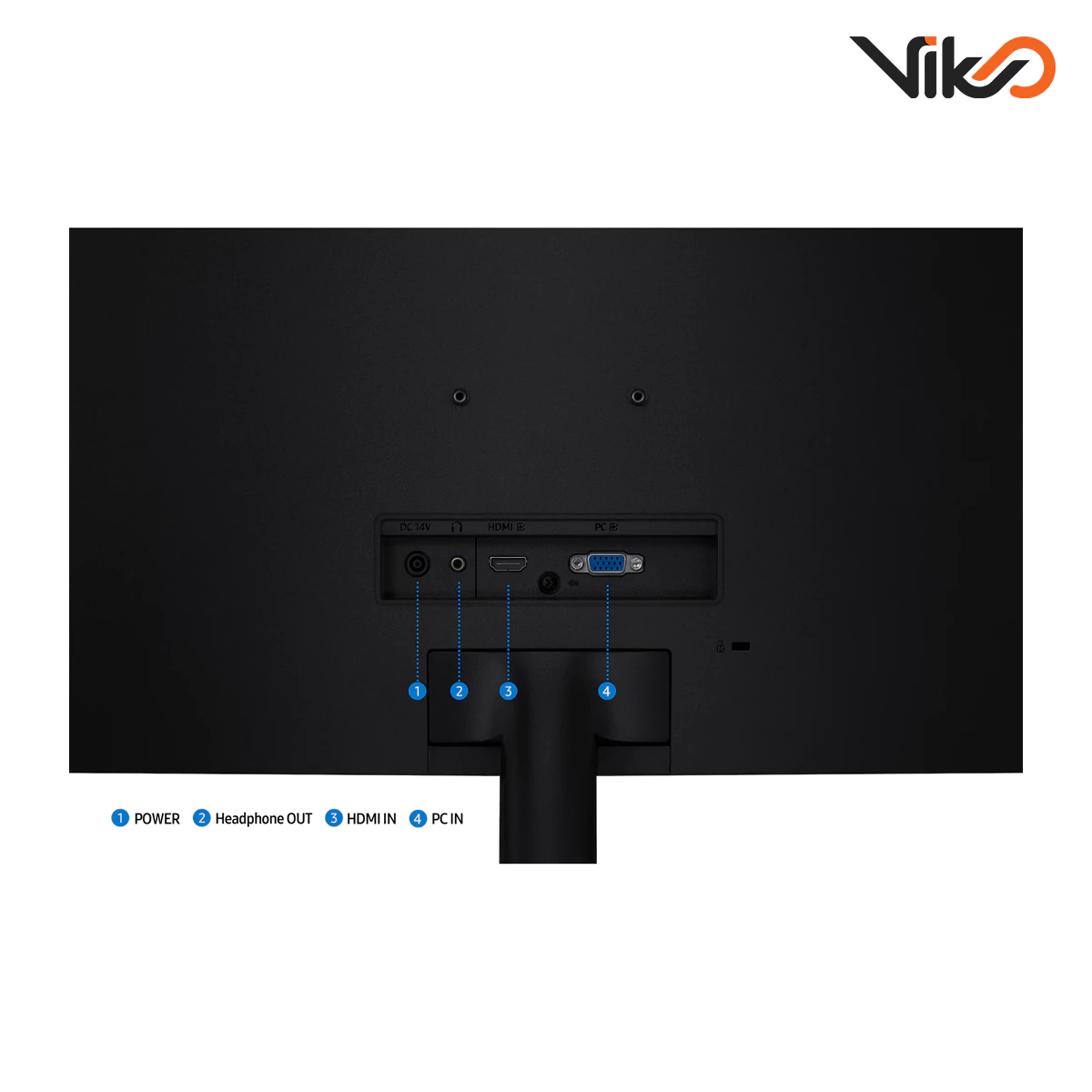 مانیتور 32 اینچ خمیده سامسونگ مدل Essential S3 LS32D392 (7)