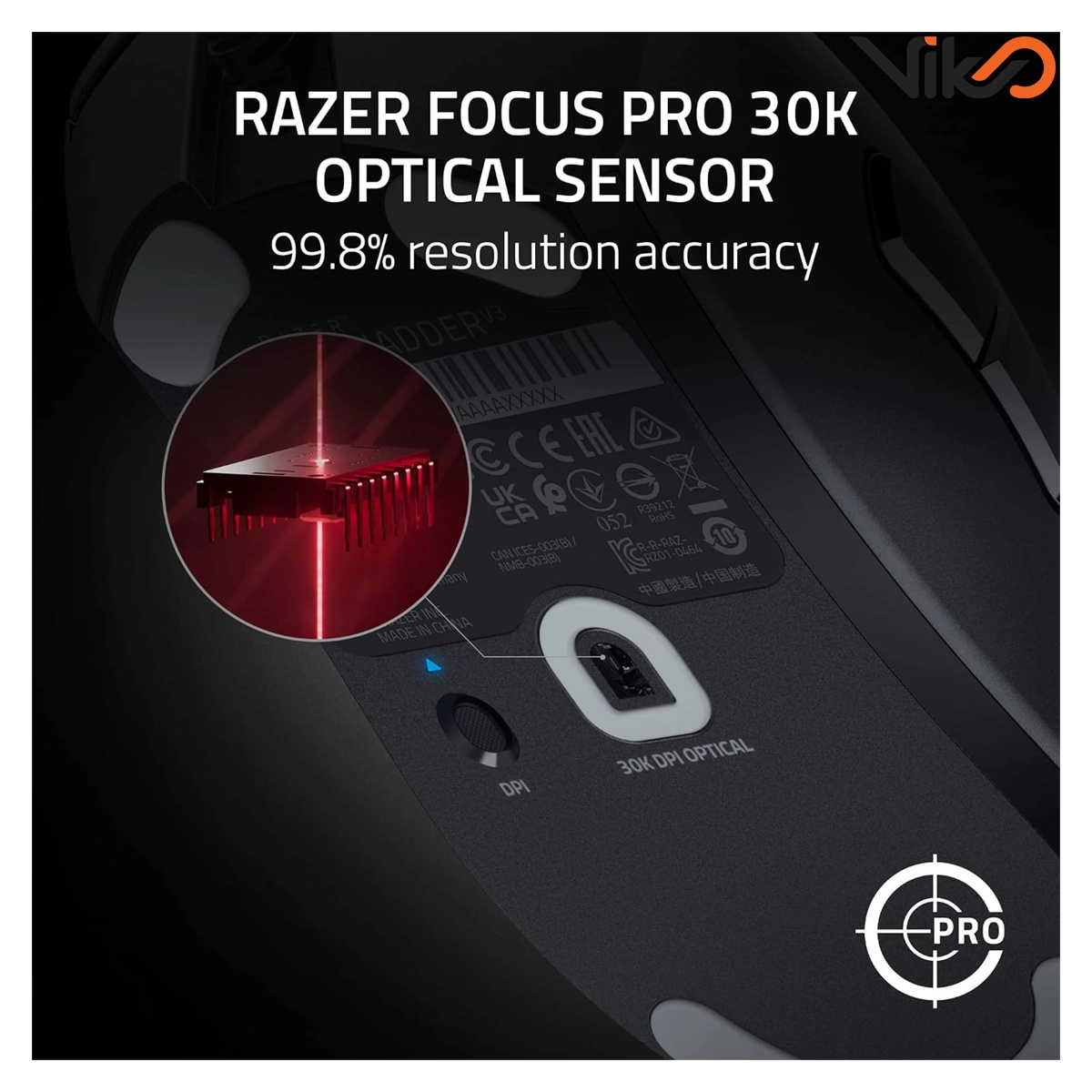 ماوس ریزر مدل DeathAdder V3