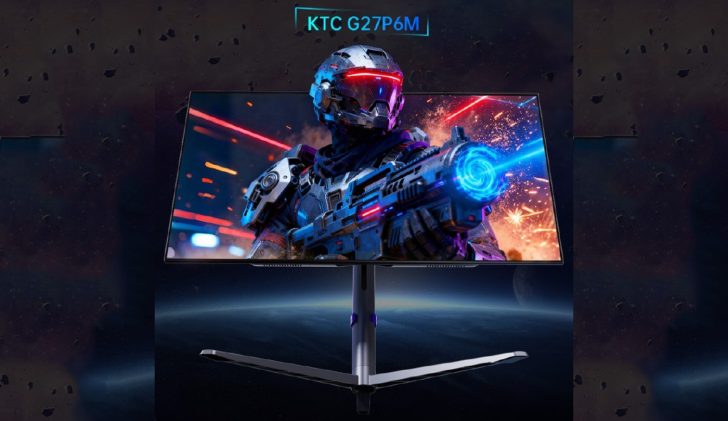 معرفی مانیتور KTC G27P6M با پنل OLED نسل چهارم ال‌جی