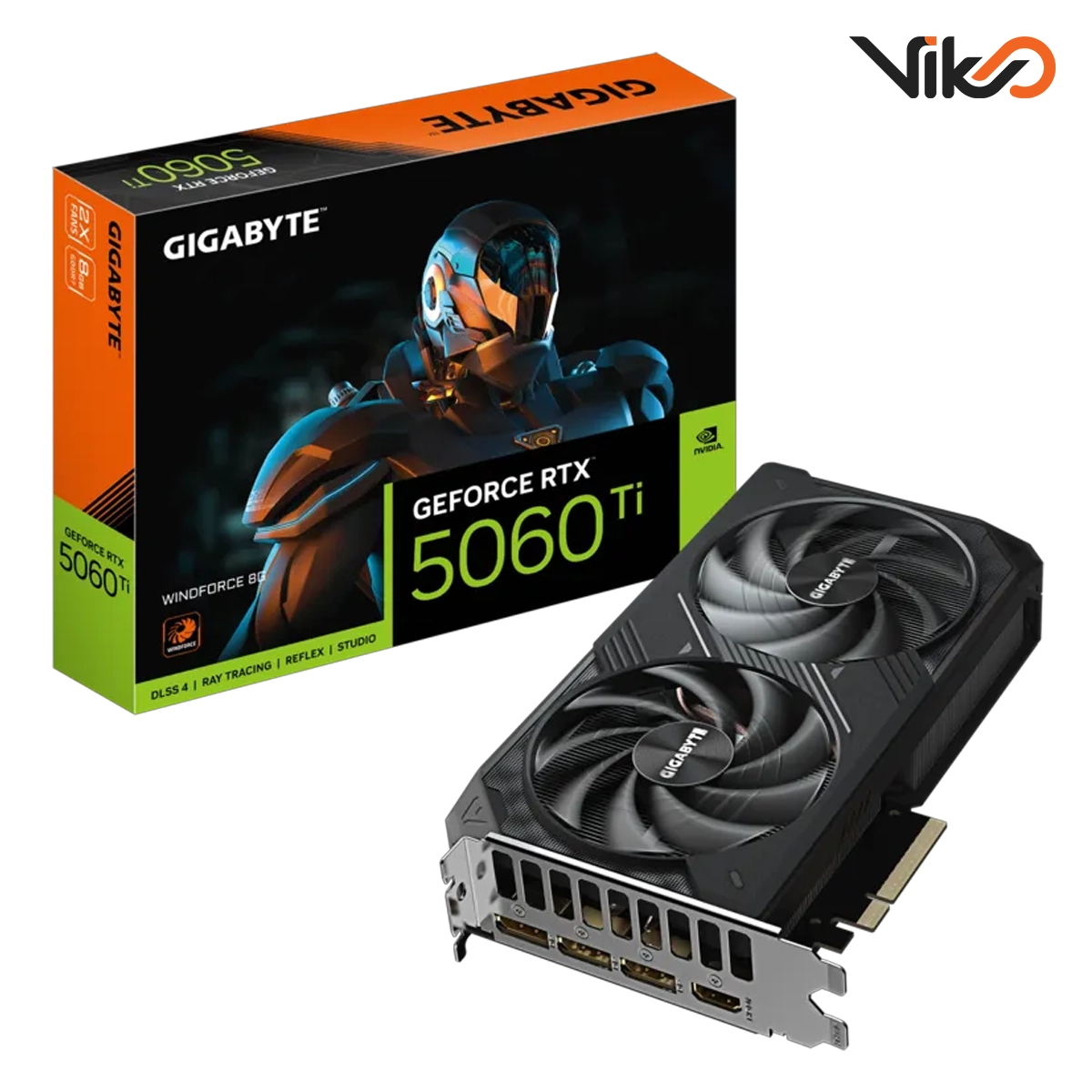 کارت گرافیک گیگابایت مدل GeForce RTX 5060 Ti WINDFORCE 8G (1)