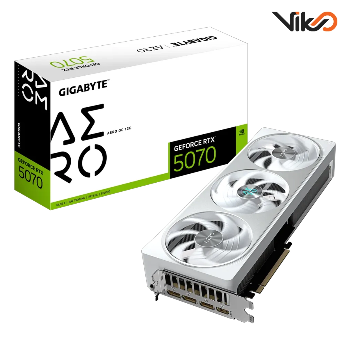 کارت گرافیک گیگابایت مدل GeForce RTX 5070 AERO OC 12G