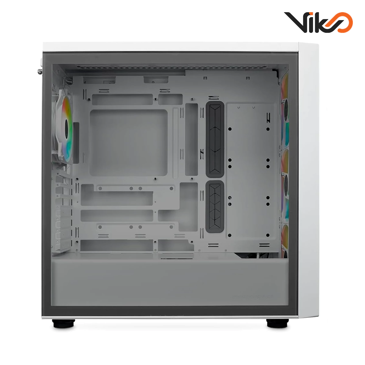 کیس کولرمستر مدل MasterBox 600 White (3)