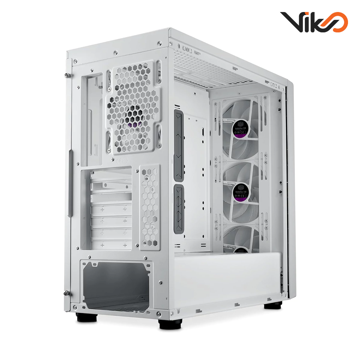 کیس کولرمستر مدل MasterBox 600 White (5)