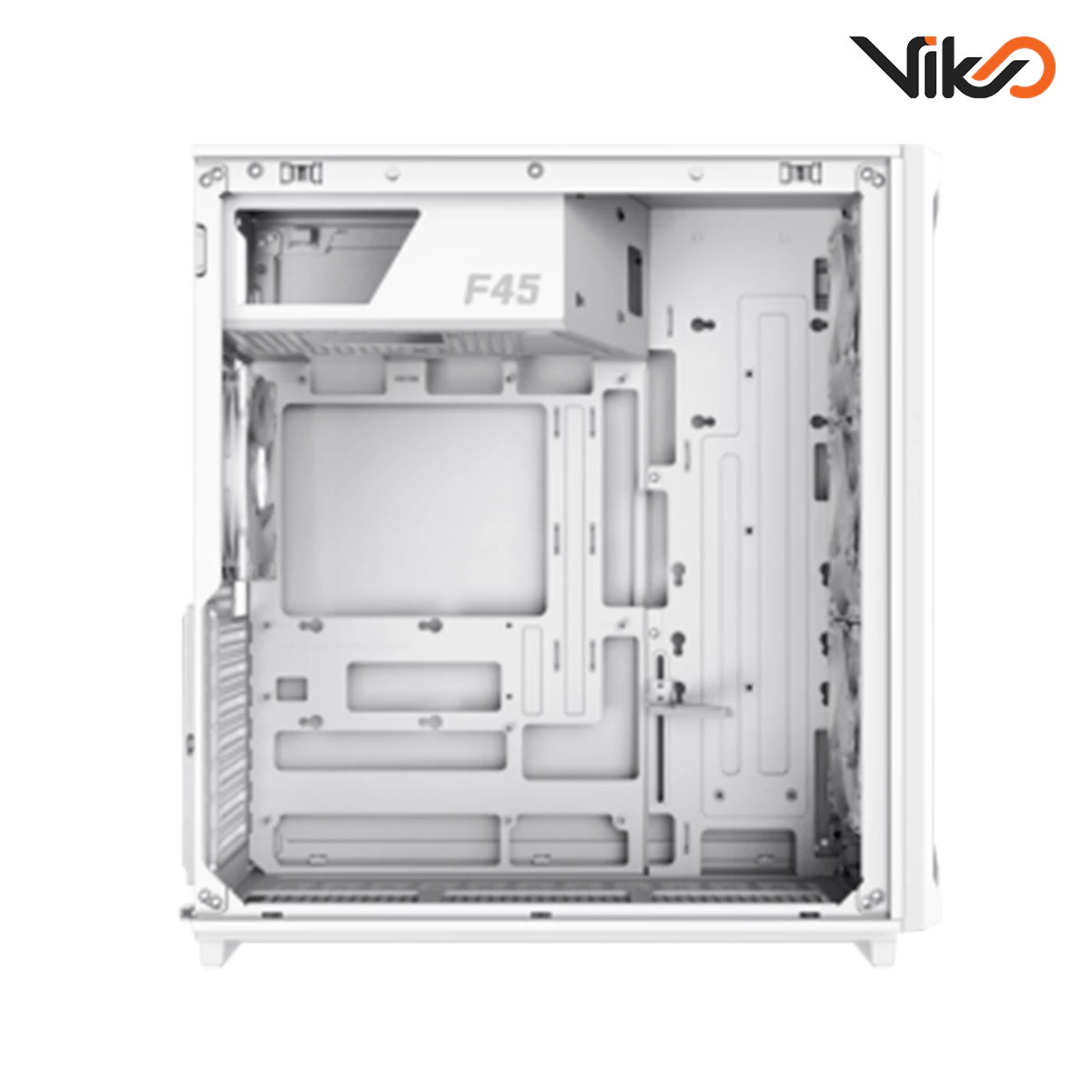 کیس گیم مکس مدل F45 White (3)