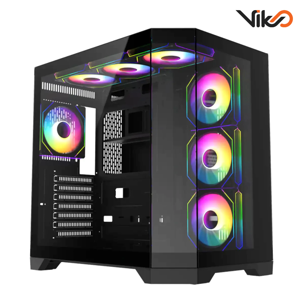 کیس گیم مکس مدل HYPE-A BK (1)