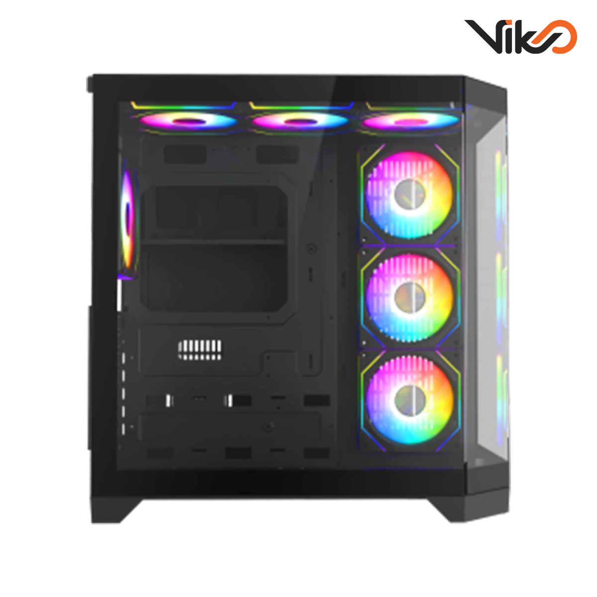 کیس گیم مکس مدل HYPE-A BK (3)