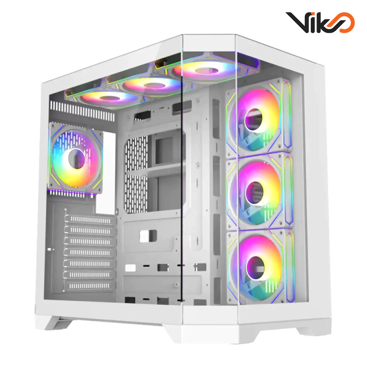 کیس گیم مکس مدل HYPE-A White (1) کیس گیم مکس مدل HYPE-A White (1)