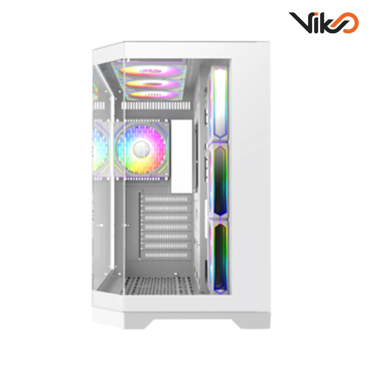 کیس گیم مکس مدل HYPE-A White (2)