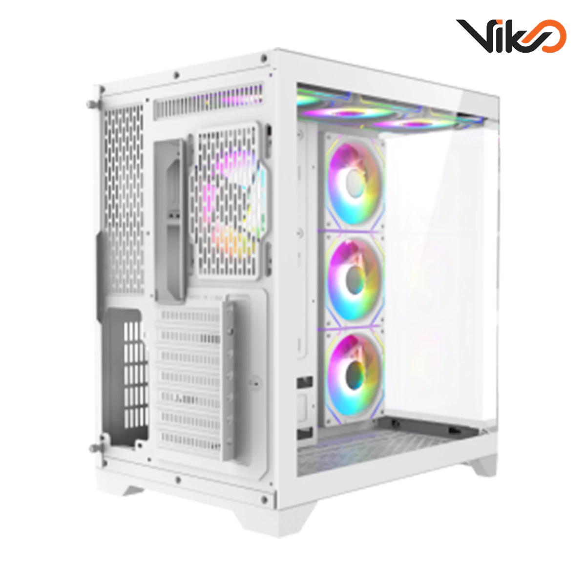 کیس گیم مکس مدل HYPE-A White (6)