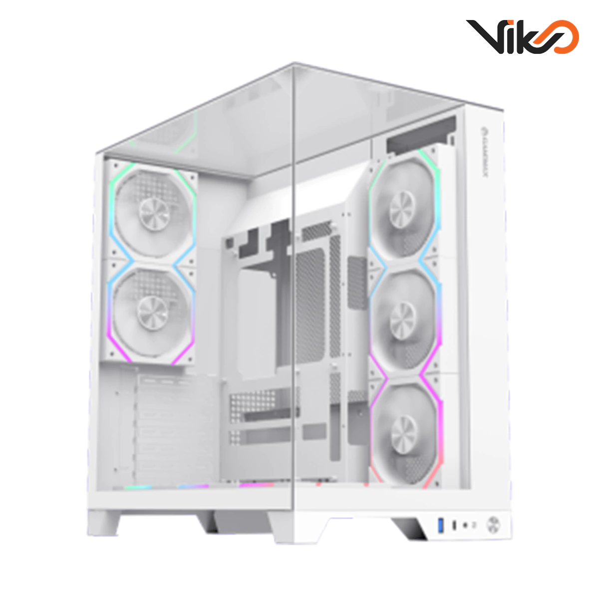 کیس گیم مکس مدل Infinity Pro White (1) کیس گیم مکس مدل Infinity Pro White (1)