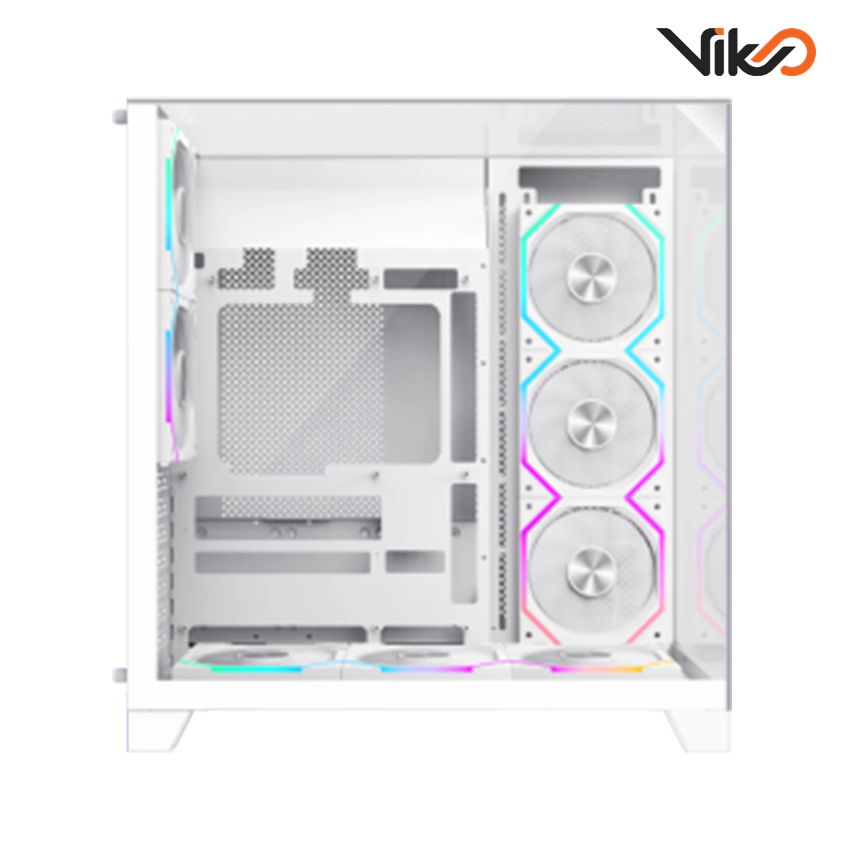 کیس گیم مکس مدل Infinity Pro White (2)