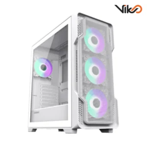 کیس گیم مکس مدل Siege White (1)