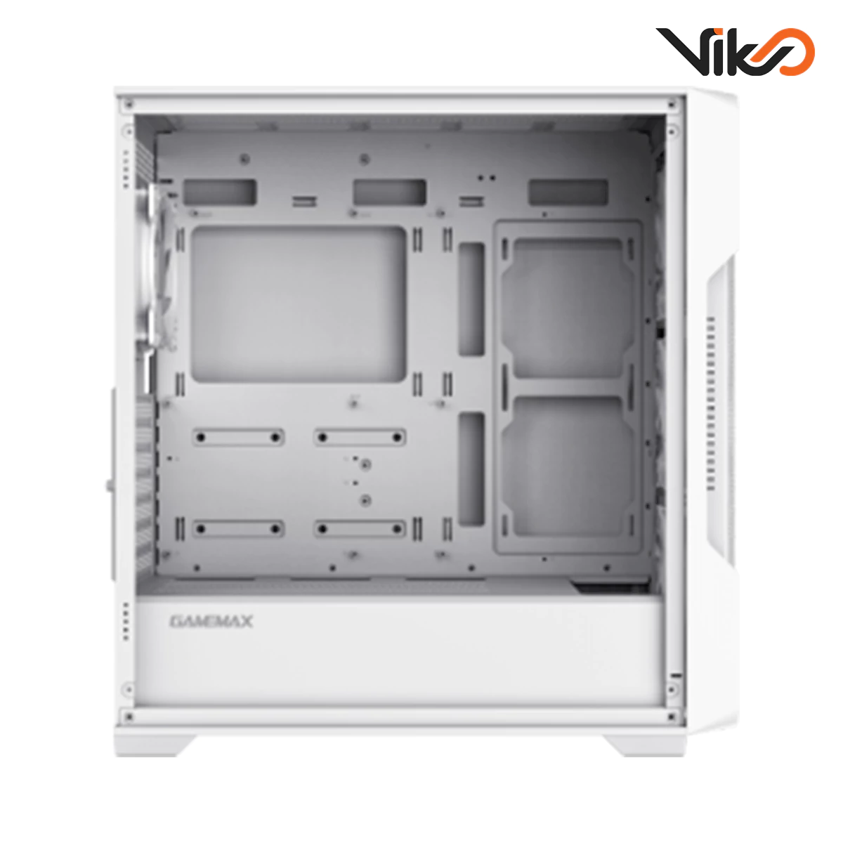 کیس گیم مکس مدل Siege White (4)