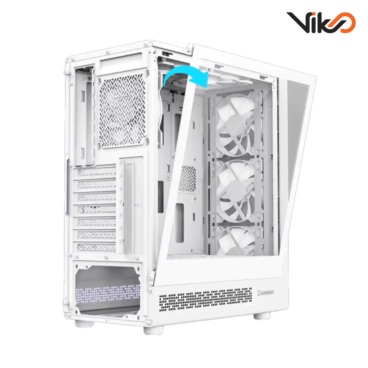 کیس گیم مکس مدل Storm 2 White (4)