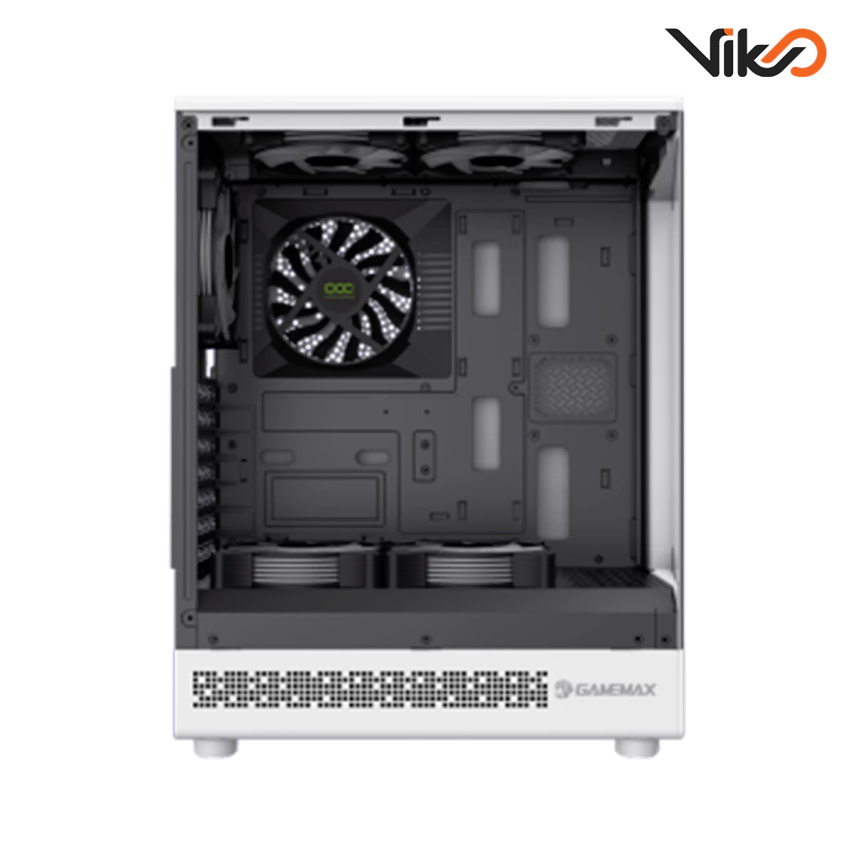 کیس گیم مکس مدل Vista COC White (3)