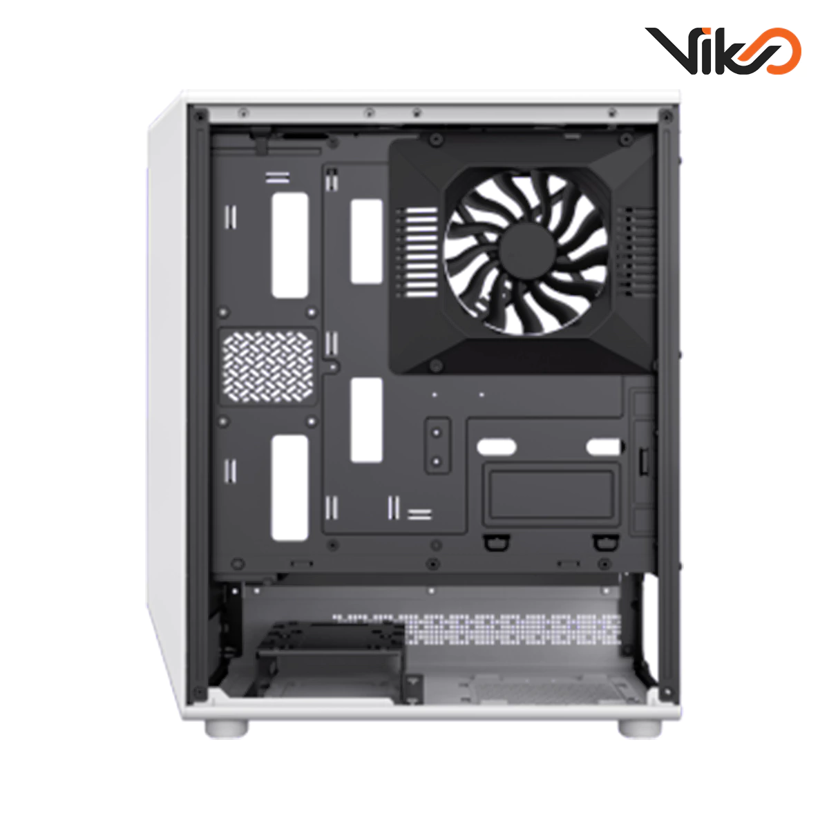 کیس گیم مکس مدل Vista COC White (4)