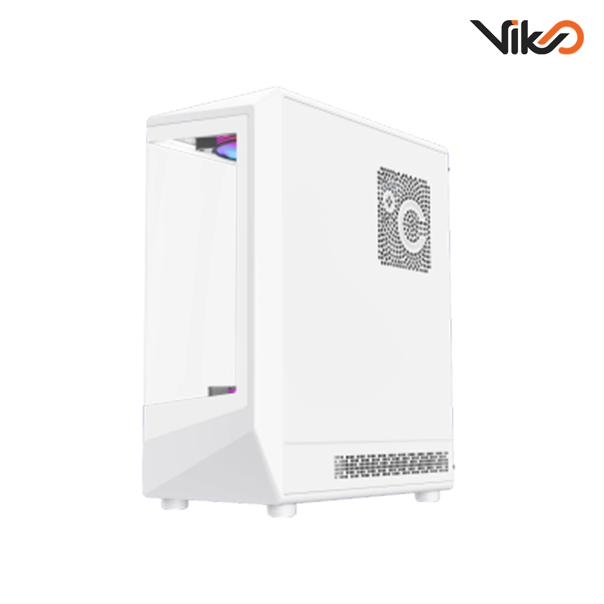 کیس گیم مکس مدل Vista COC White (5)