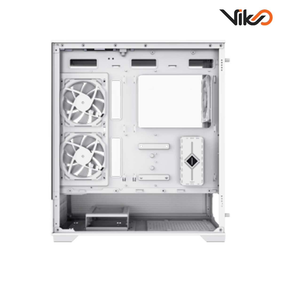 کیس گیم مکس مدل Vista White (3)
