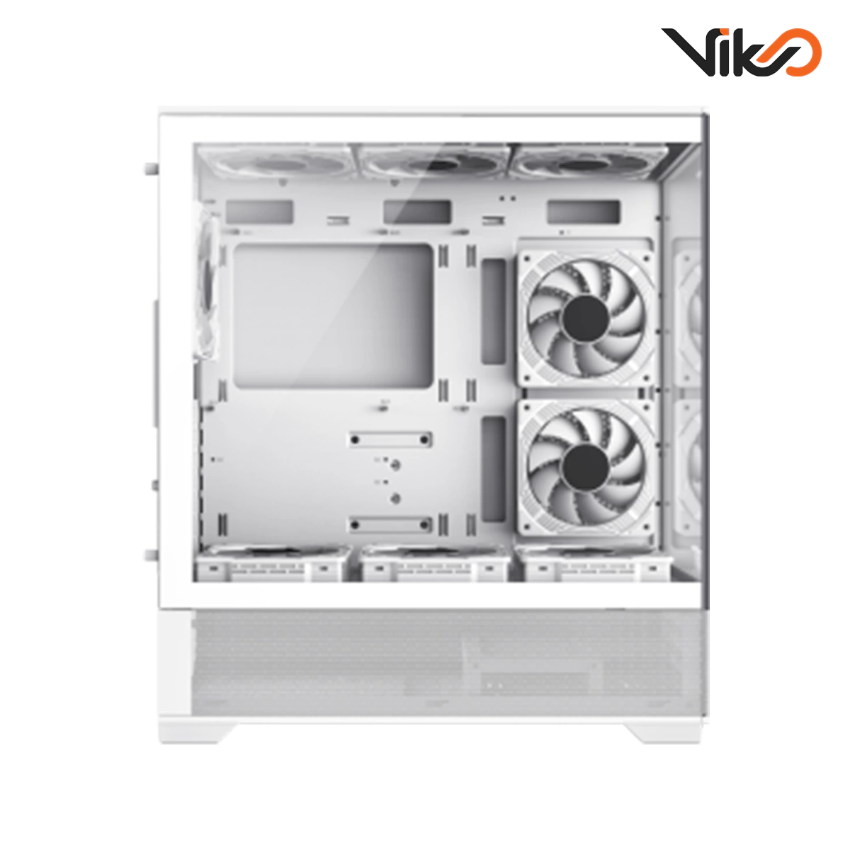 کیس گیم مکس مدل Vista White (4)