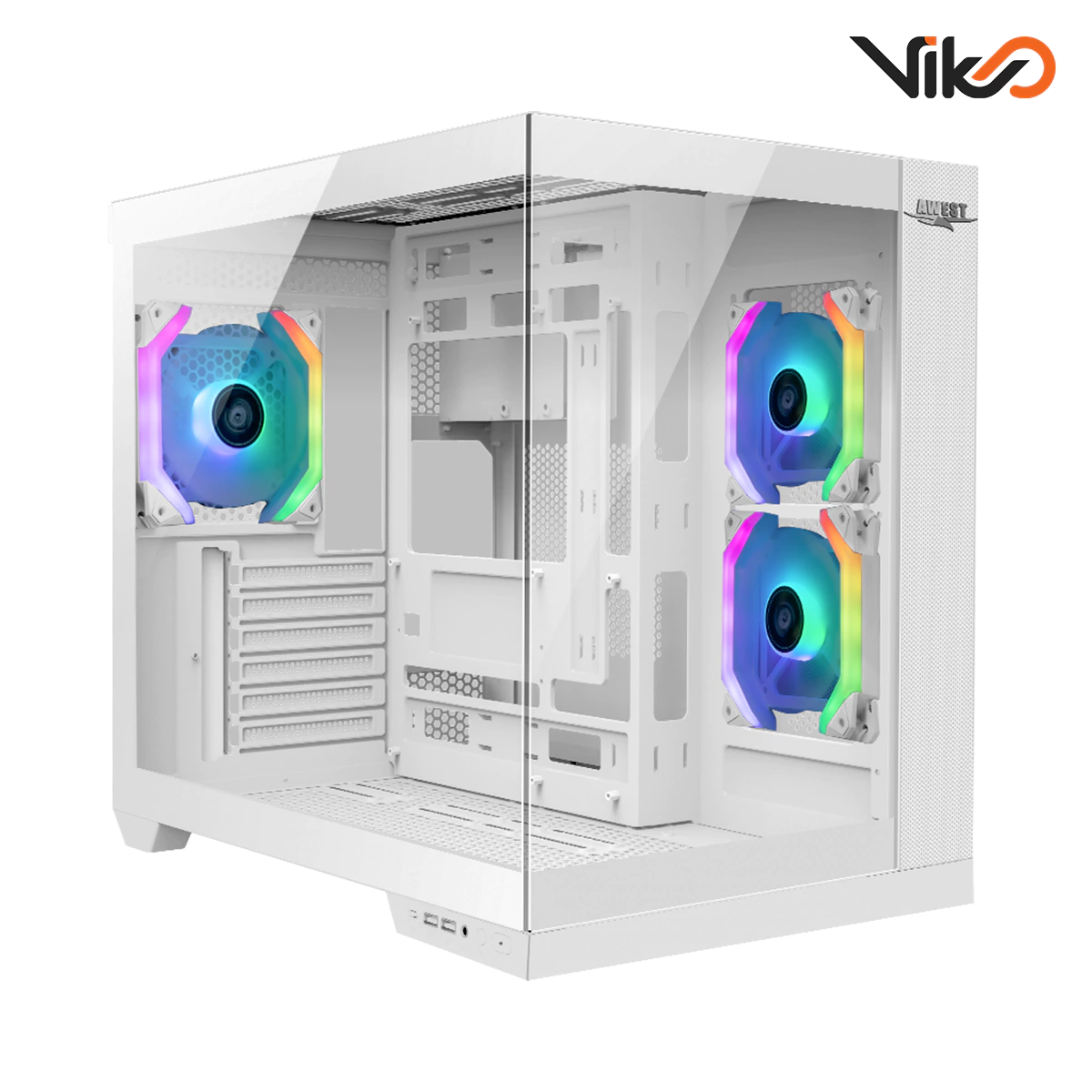 کیس گیمینگ اوست مدل GT-AQ12-MW (1)