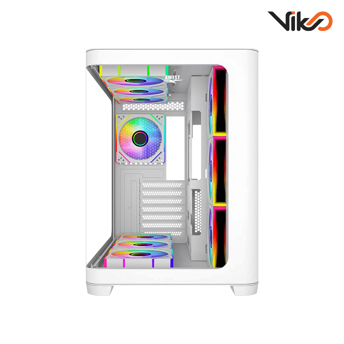 کیس گیمینگ اوست مدل GT-AQ18-MW (2)