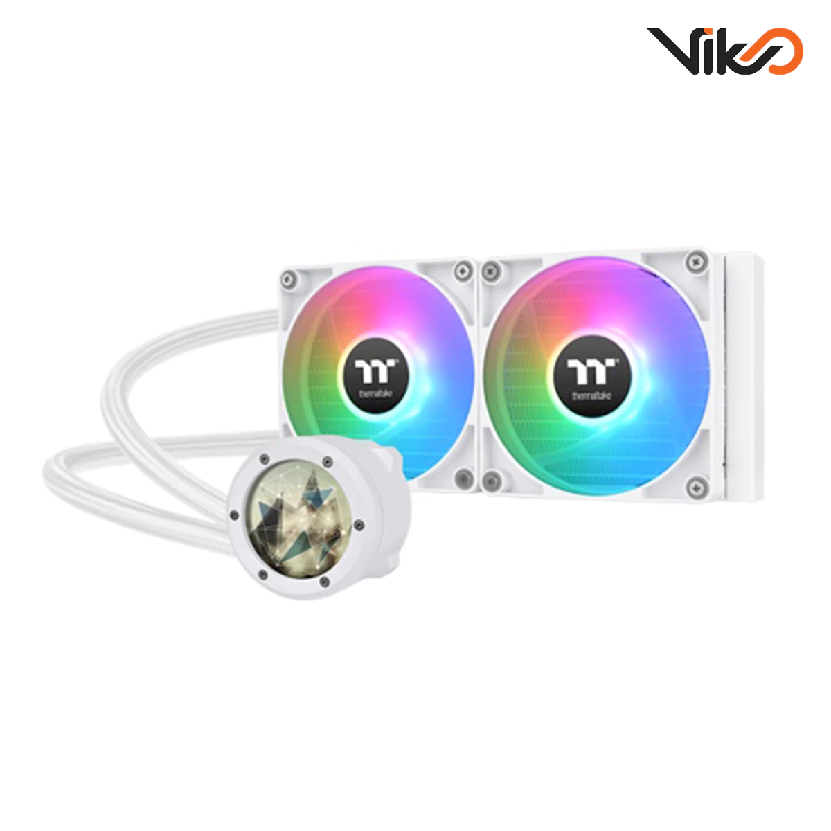 خنک کننده مایع پردازنده ترمالتیک مدل TH240 V2 Ultra ARGB Sync White (1)