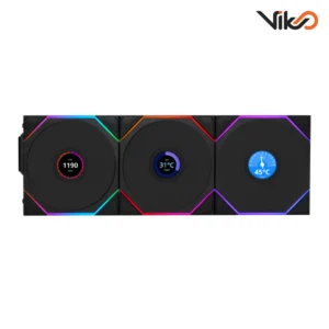 فن کیس لیان‌لی مدل UNI FAN TL120 LCD Wireless بسته سه عددی