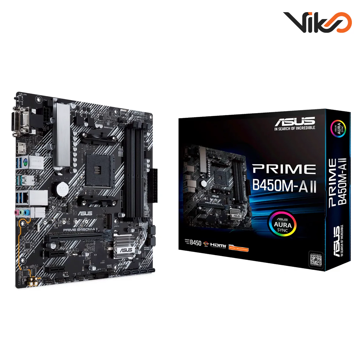 مادربرد ایسوس مدل PRIME B450M-A II (1)